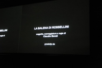 Proiezione del film "La balena di Rossellini"